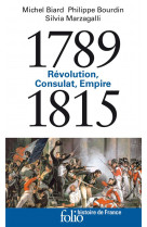 1789-1815 - revolution, consulat, empire