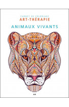 Animaux vivants - carnet de coloriage art-therapie
