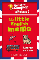 My little english memo