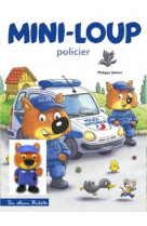 Mini-loup policier + figurine