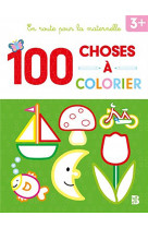 100 choses a colorier