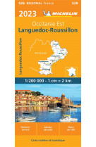 Carte régionale languedoc-roussillon 2023