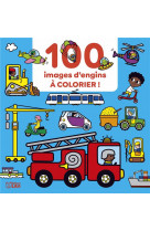 100 images a colorier engins