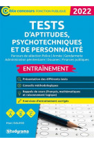 Tests d aptitudes, psychotechniques et de personnalite  entrainement - edition 2023-2024  categori