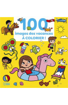 100 images a colorier vacances