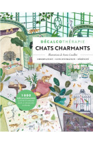 Decalcotherapie chats charmants