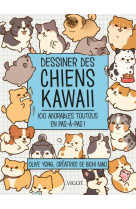 Dessiner des chiens kawaii - 100 adorables toutous en pas-a-pas ! - illustrations, couleur
