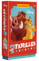 Disney classiques - jeu de cartes - 7 familles