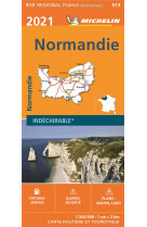 Carte régionale normandie 2021