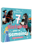 Disney princesses - 7 histoires pour la semaine - poneys et chevaux