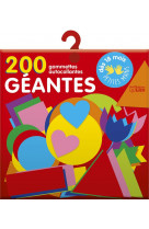 200 gommettes geantes