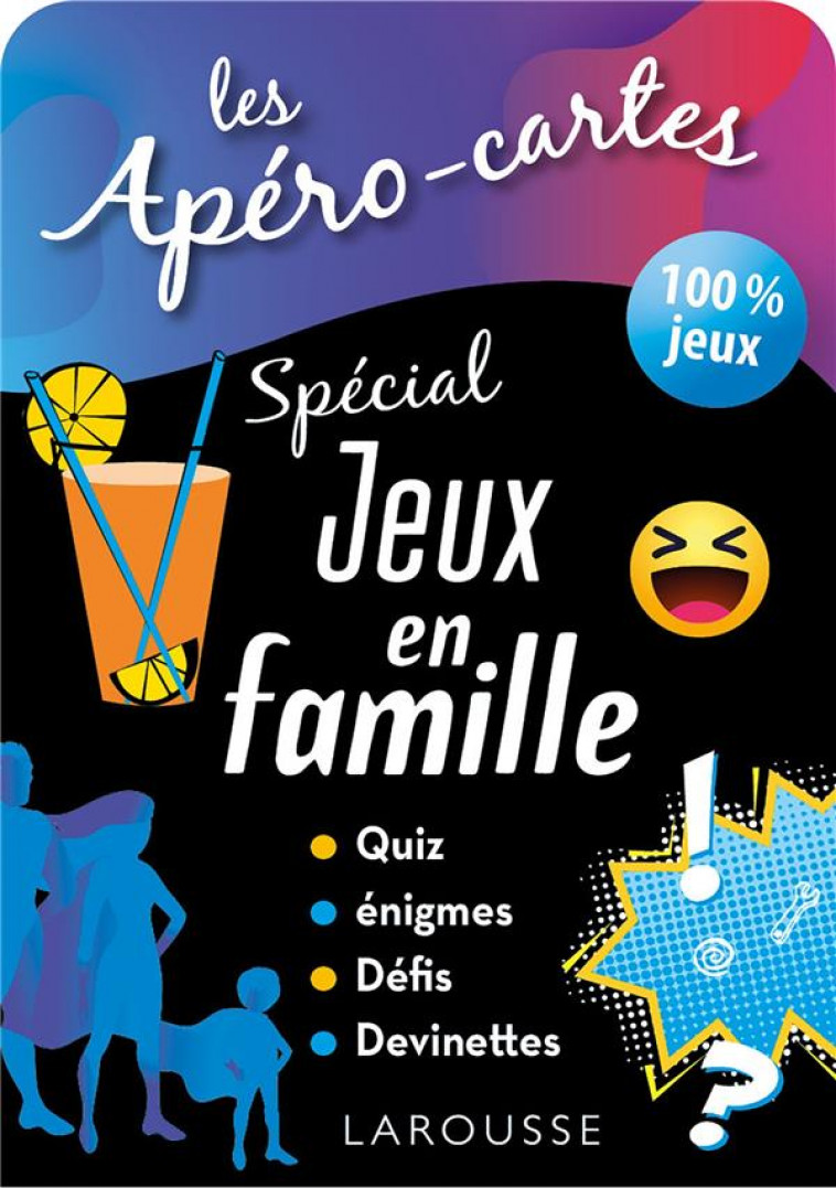 APERO-CARTES SPECIAL JEUX EN FAMILLE - COLLECTIF - NC