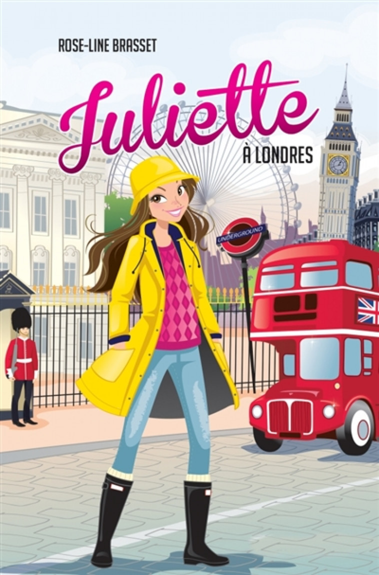JULIETTE - T09 - JULIETTE A LONDRES - BRASSET ROSE-LINE - KENNES EDITIONS