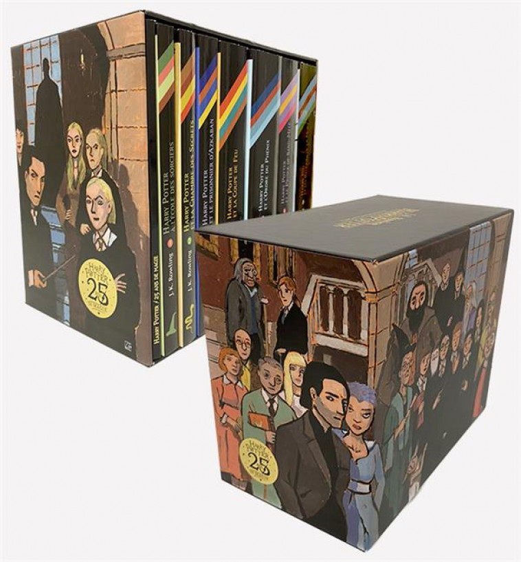 HARRY POTTER - COFFRET COLLECTOR HARRY POTTER - 25 ANS - ROWLING J.K. - GALLIMARD